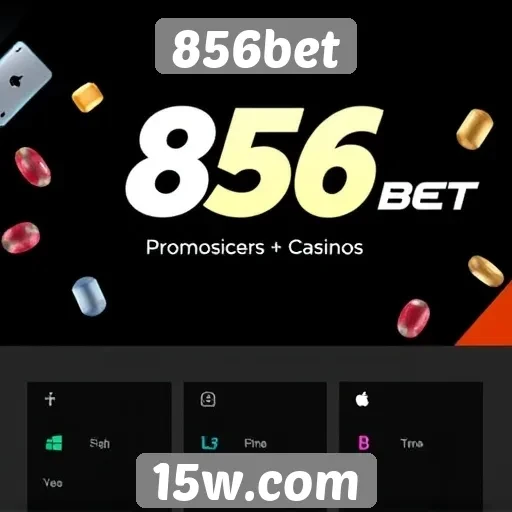 Promoções e bônus disponíveis na 856bet